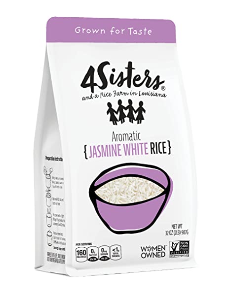 4 Sisters - Rice Xtra Lg Jasmine (Pack of 6) 2 lb