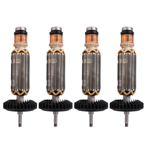 Makita 515611-3 115V Armature Assembly For 9558NB 9557NB2 (4-Pack)